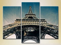 Triptic Turnul Eiffel, vedere de jos_02