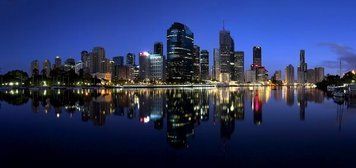 Фотообои Ночной Брисбен, Австралия