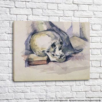 Череп и книга, 1885 г.