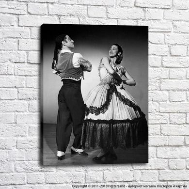 Leonid Masin și Fontaine Margot în dans, balet