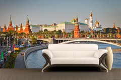 Московский Кремль и река, Москва