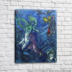 Marc Chagall, La lotta di Giacobbe