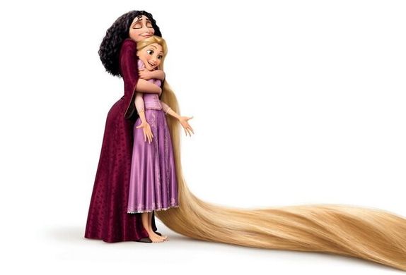 Fototapet Rapunzel și Gothel