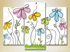 Триптих Бабочки и цветочки_02