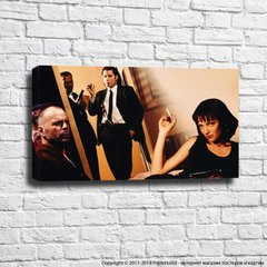 Poster Bruce Willis, John Travolta și Uma Thurman
